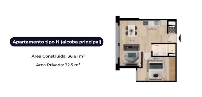 Apartamentos Tipo H