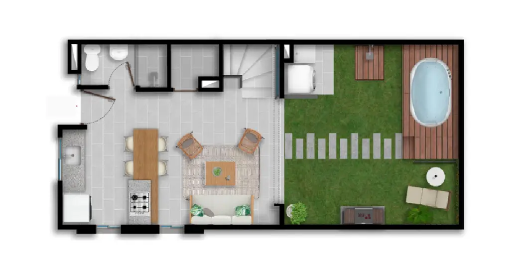 Casa Tipología B Primer Piso