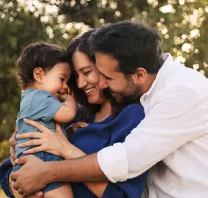 Familia feliz