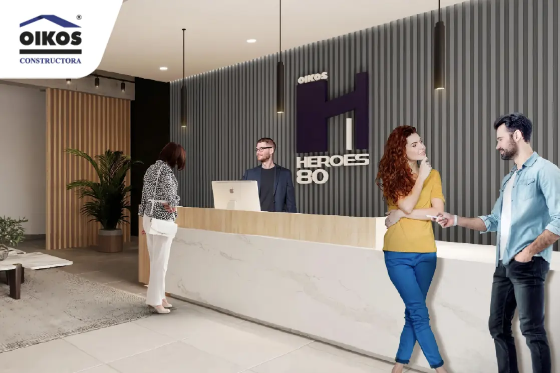 Lobby de OIKOS Heroes 80