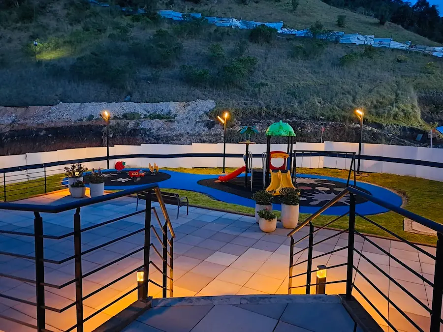 Parque de niños al aire libre