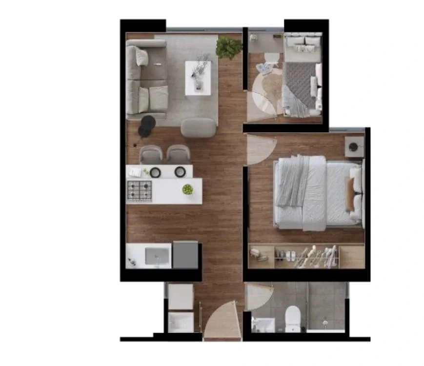 Tipo A con habitación
