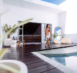 Hogar vacacional para descansar