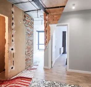 Apartamento en obra gris vs obra blanca