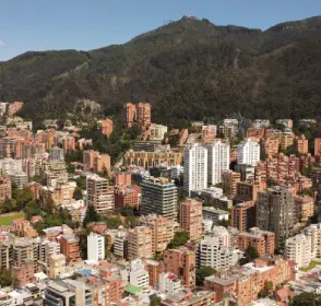 Panorámica de Bogotá Sur