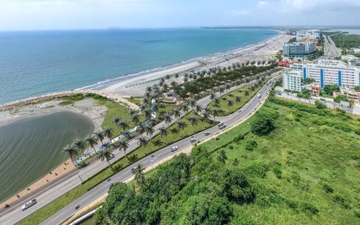 Extensión estratégica frente al mar Caribe