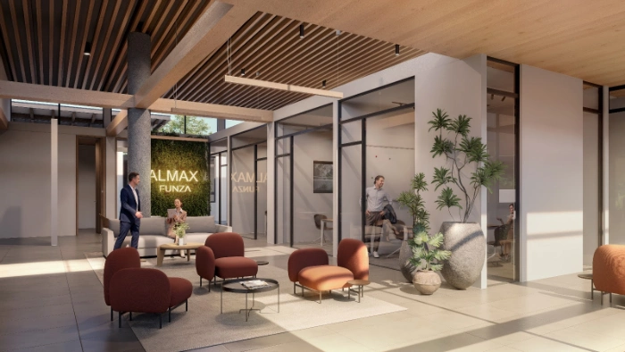 Espacio de coworking de ALMAX Funza