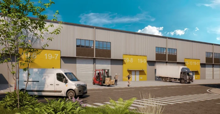 Proyecto de bodegas empresariales ALMAX Funza