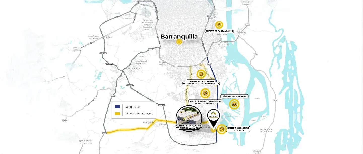 Malambo: una ubicación que convierte las bodegas en activos de alto desempeño