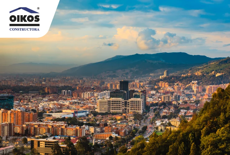 Ventajas de comprar vivienda en La Calera y vivir cerca de Bogotá Vista del proyecto OIKOS Calera Gardens en La Calera, Cundinamarca