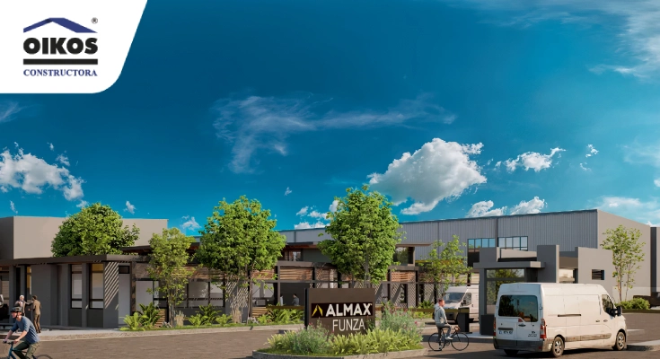 Bodegas y ofibodegas del proyecto ALMAX Funza en la Sabana de Bogotá