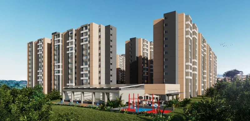 Proyecto VIS OIKOS Panoramik Club House en Tunja