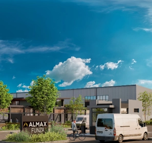 Bodegas y ofibodegas del proyecto ALMAX Funza en la Sabana de Bogotá