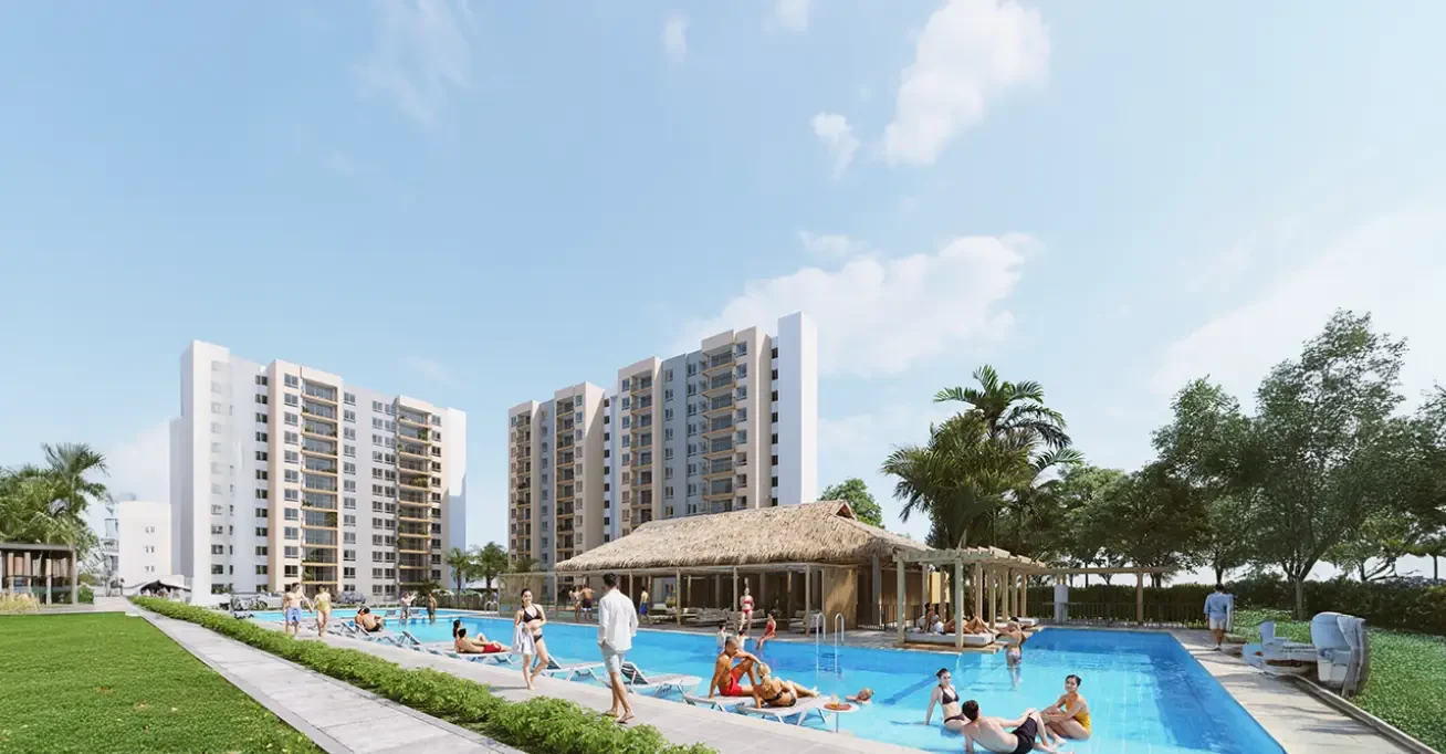 OIKOS San Pablo Orquídeas apartamentos con club house en Fusagasugá