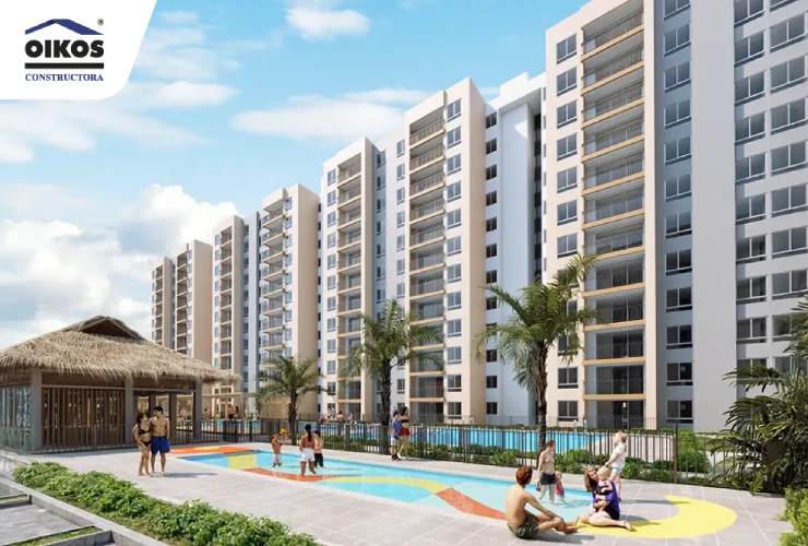 Apartamentos en Fusagasugá con zonas verdes y amenidades en OIKOS San Pablo