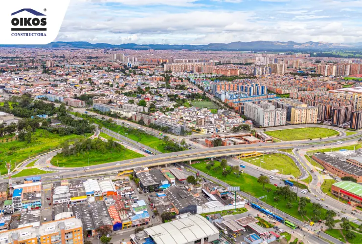 Proyecto de vivienda VIS OIKOS Balmora en el occidente de Bogotá