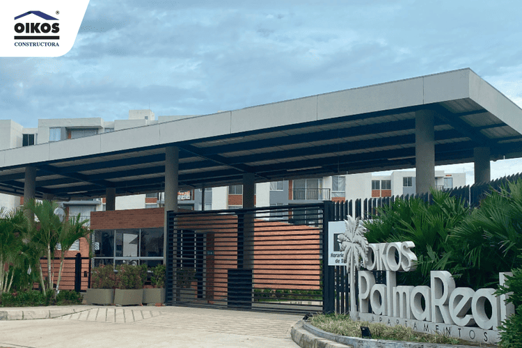 Avance de obra del proyecto OIKOS Palma Real en Flandes