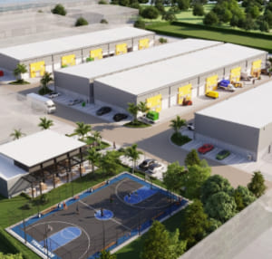 Bodegas tipo parque empresarial para inversión logística