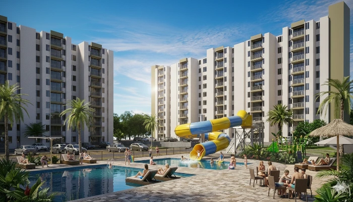 Club de playa y zonas recreativas de OIKOS Cádiz