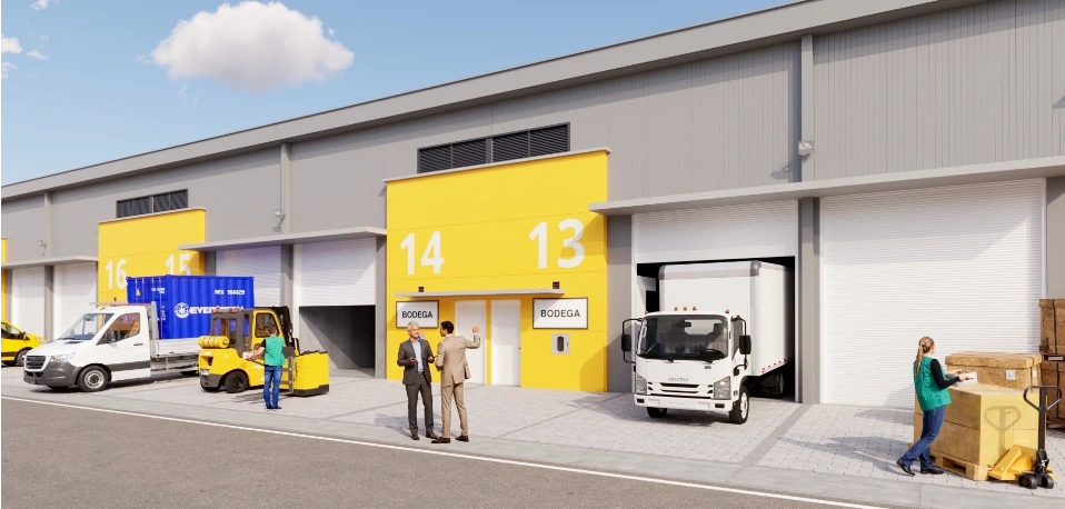 Espacio industrial y logístico para operación empresarial