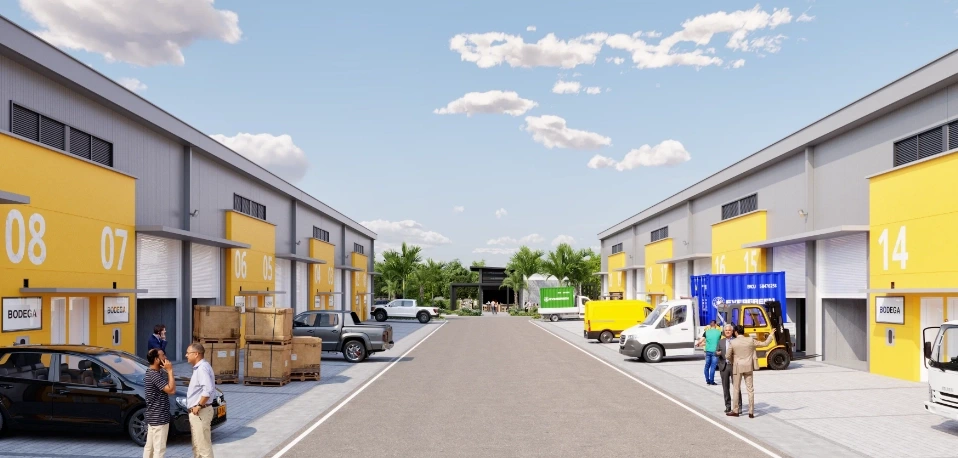 Bodegas modulares del proyecto ALMAX Malambo
