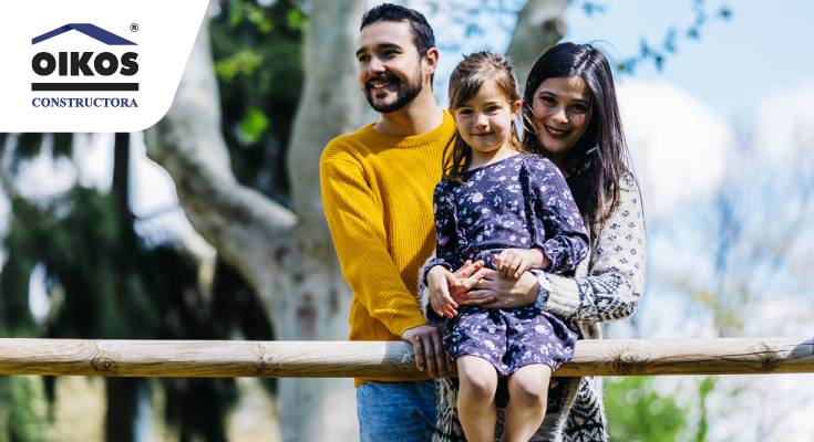 familia viviendo en Flandes de forma segura