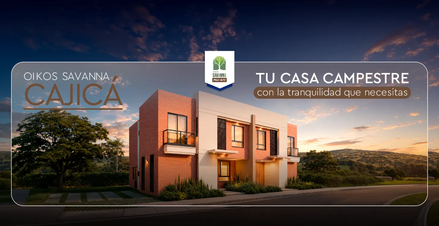 Condominio de casas proyecto OIKOS Savanna Condominio de casas proyecto OIKOS Savanna